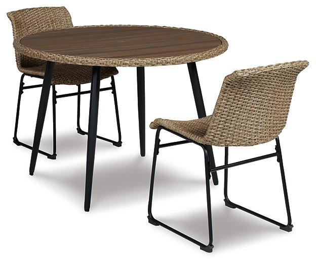 Amaris Outdoor Dining Set - U&U Home Budget Furniture (Carteret, NJ)