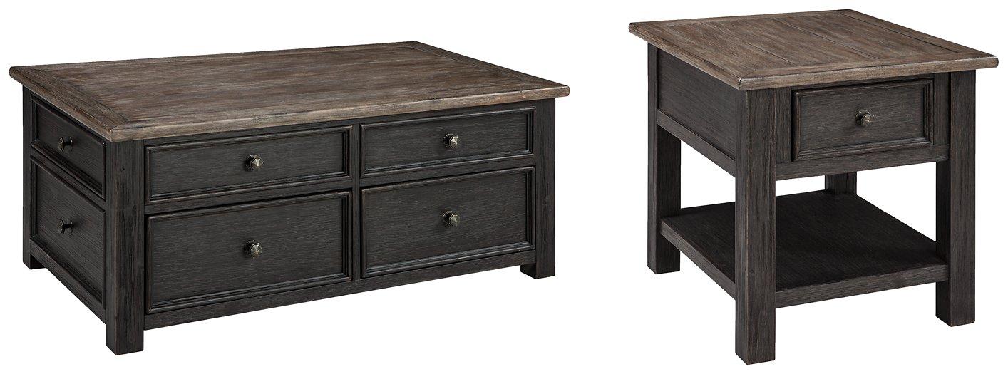 Tyler Creek Table Set - U&U Home Budget Furniture (Carteret, NJ)