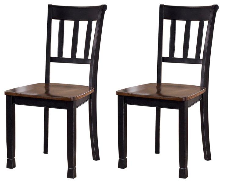 Owingsville Dining Chair Set - U&U Home Budget Furniture (Carteret, NJ)