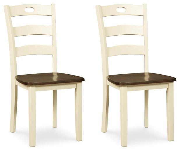 Woodanville Dining Chair Set - U&U Home Budget Furniture (Carteret, NJ)
