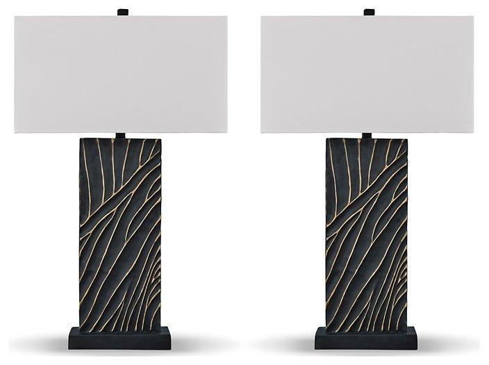 Bartlen Lamp Set - U&U Home Budget Furniture (Carteret, NJ)