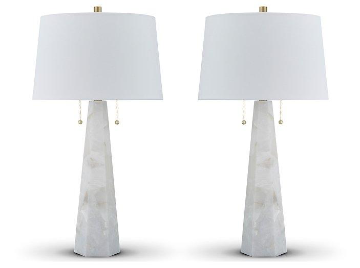 Laurellen Lamp Set - U&U Home Budget Furniture (Carteret, NJ)