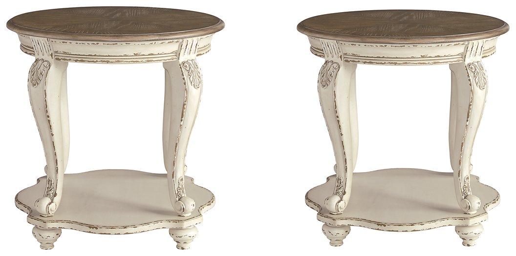 Realyn End Table Set - U&U Home Budget Furniture (Carteret, NJ)