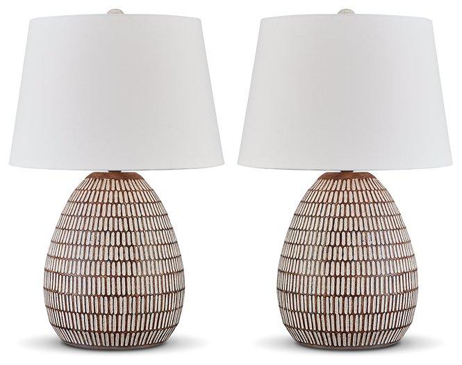 Darrich Lamp Set - U&U Home Budget Furniture (Carteret, NJ)