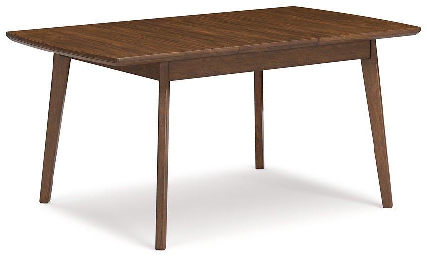 Lyncott Dining Extension Table - U&U Home Budget Furniture (Carteret, NJ)