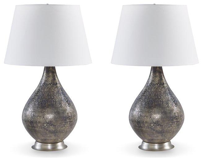 Bluacy Lamp Set - U&U Home Budget Furniture (Carteret, NJ)