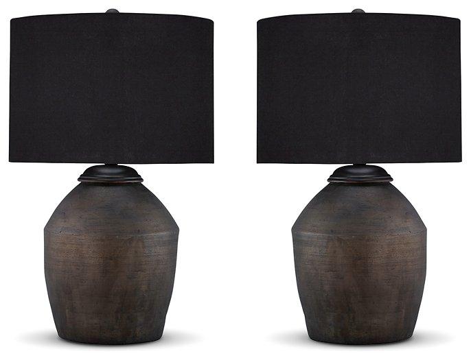 Naareman Lamp Set - U&U Home Budget Furniture (Carteret, NJ)