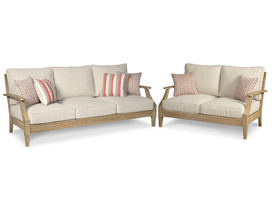 Clare View Outdoor Seating Set - U&U Home Budget Furniture (Carteret, NJ)