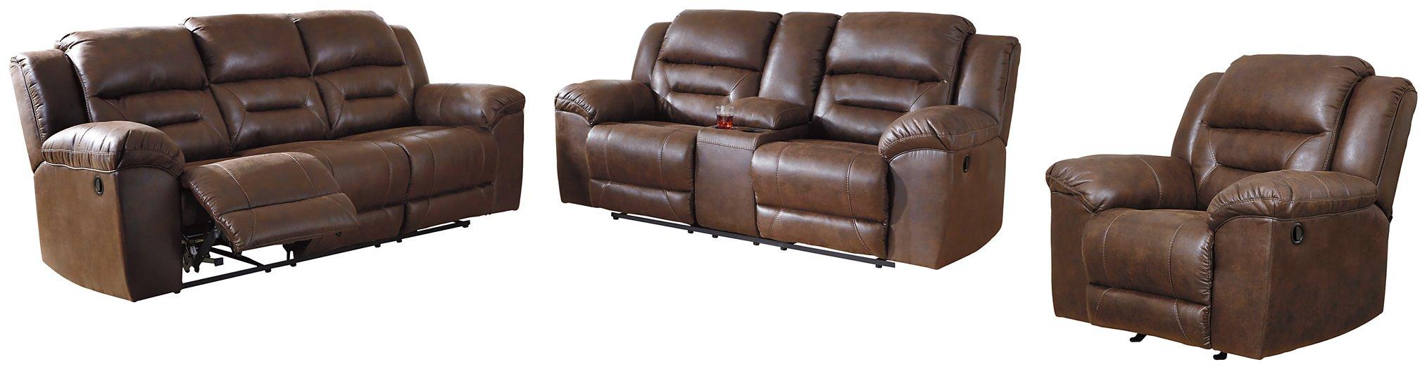 Stoneland Living Room Set - U&U Home Budget Furniture (Carteret, NJ)