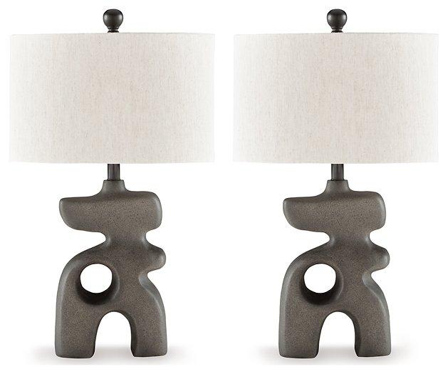 Danacy Lamp Set - U&U Home Budget Furniture (Carteret, NJ)