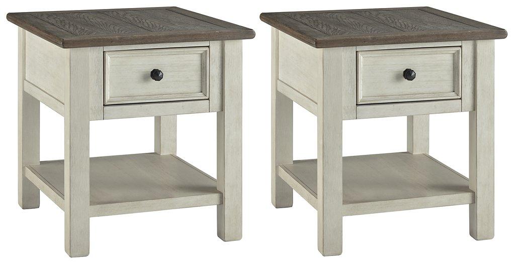 Bolanburg End Table Set - U&U Home Budget Furniture (Carteret, NJ)