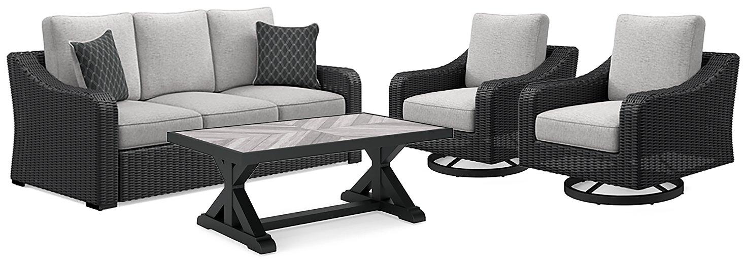 Beachcroft Outdoor Set - U&U Home Budget Furniture (Carteret, NJ)