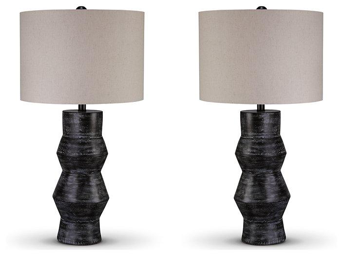 Kerbert Lamp Set - U&U Home Budget Furniture (Carteret, NJ)