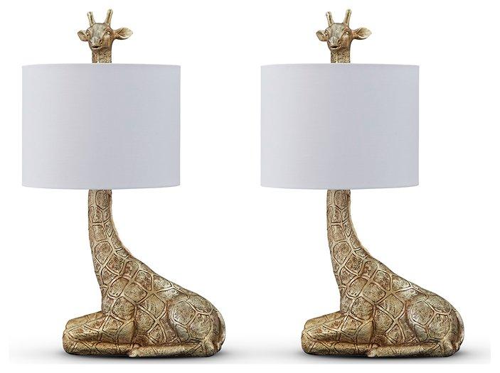 Ferrison Lamp Set - U&U Home Budget Furniture (Carteret, NJ)