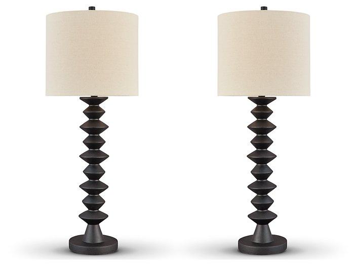 Luanndon Lamp Set - U&U Home Budget Furniture (Carteret, NJ)