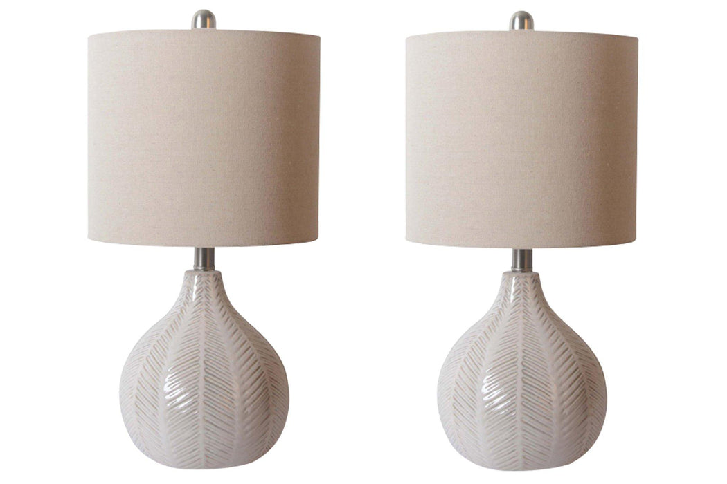 Rainermen Lamp Set - U&U Home Budget Furniture (Carteret, NJ)