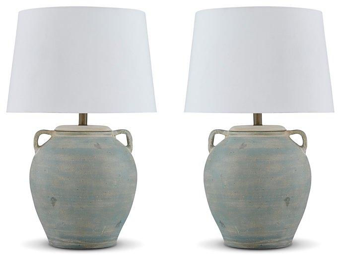 Shawburg Lamp Set - U&U Home Budget Furniture (Carteret, NJ)