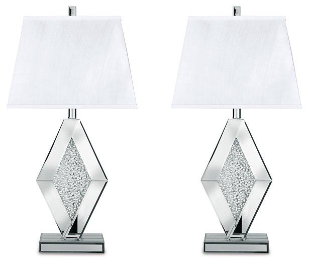 Prunella Lamp Set - U&U Home Budget Furniture (Carteret, NJ)