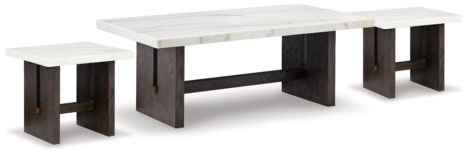 Burkhaus Occasional Table Set - U&U Home Budget Furniture (Carteret, NJ)