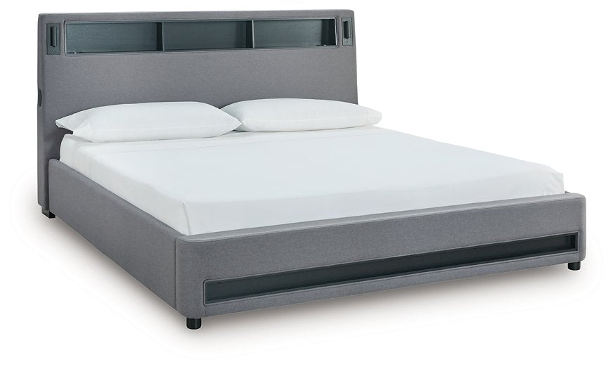 Verishaw Upholstered Bed - U&U Home Budget Furniture (Carteret, NJ)