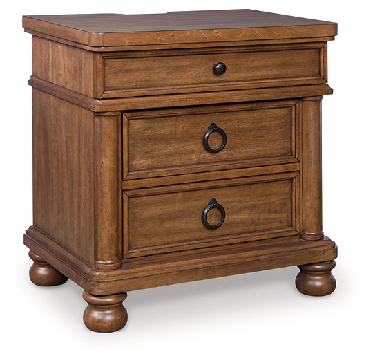 Chadworth Nightstand - U&U Home Budget Furniture (Carteret, NJ)
