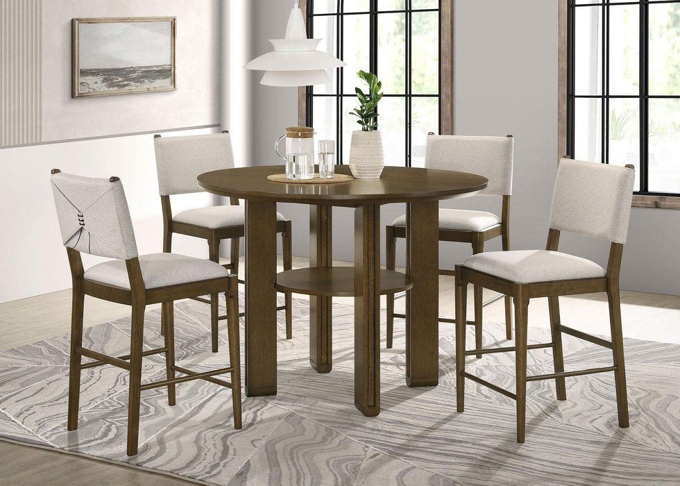 Ottowa 5 Pc Counter Height Dining Sets - U&U Home Budget Furniture (Carteret, NJ)