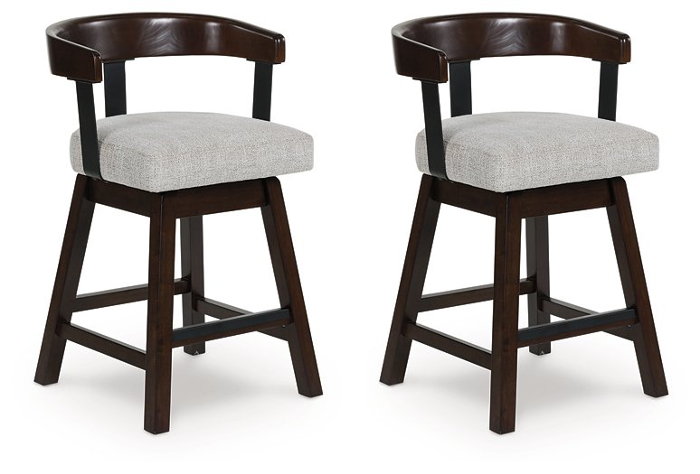 Haddigan Counter Height Barstool (Set of 2) - U&U Home Budget Furniture (Carteret, NJ)