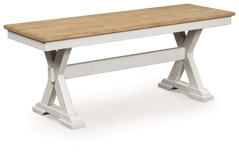 Purlaney 48" Dining Bench - U&U Home Budget Furniture (Carteret, NJ)