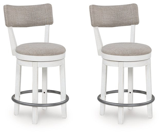 Robbinsdale Counter Height Barstool (Set of 2) - U&U Home Budget Furniture (Carteret, NJ)
