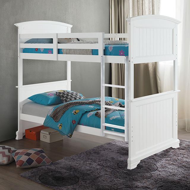 Albano Twin & Full Bunk Bed - U&U Home Budget Furniture (Carteret, NJ)