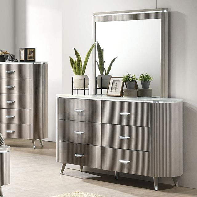 Aldridge Dresser - U&U Home Budget Furniture (Carteret, NJ)