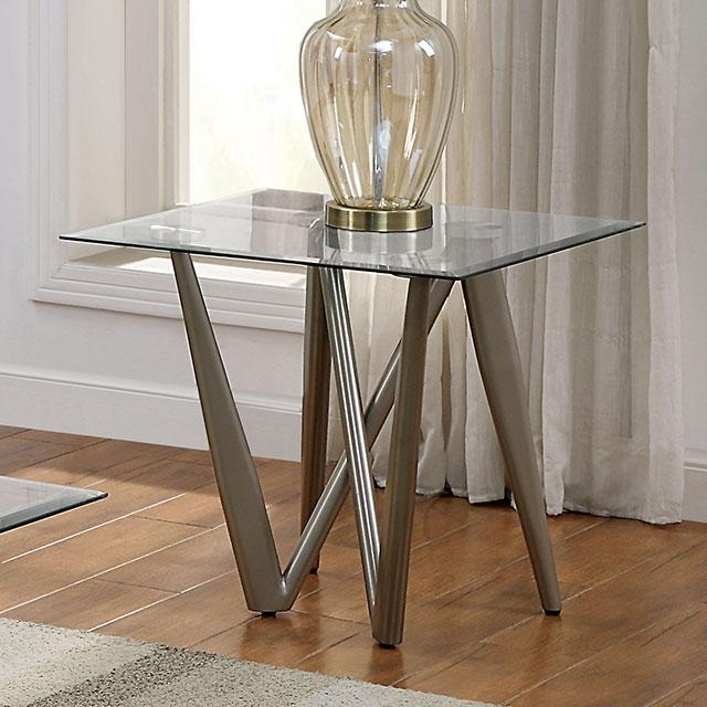 Wohlen End Table - U&U Home Budget Furniture (Carteret, NJ)