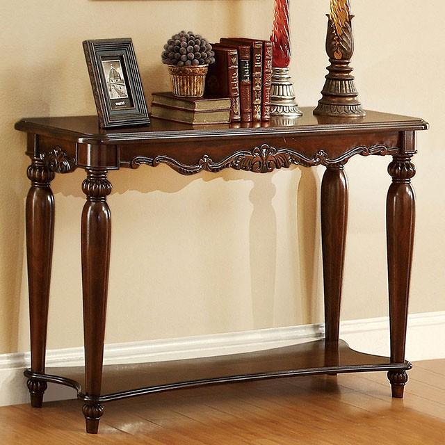 Bunbury Cherry Sofa Table - U&U Home Budget Furniture (Carteret, NJ)