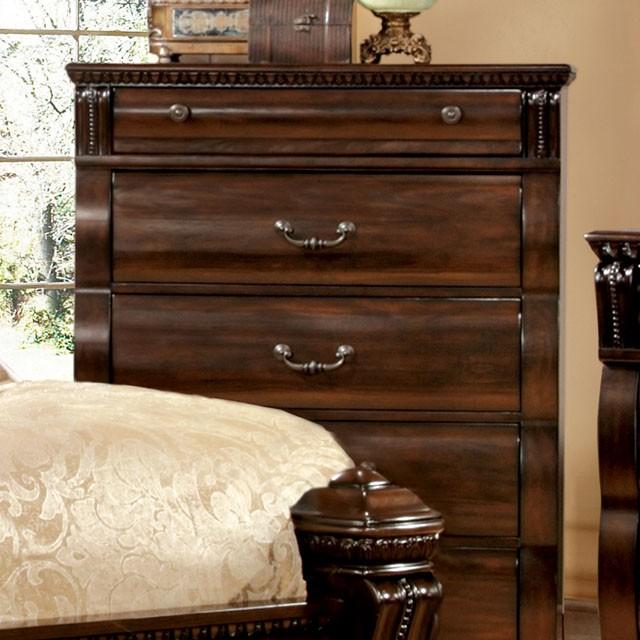 BURLEIGH Cherry Chest - U&U Home Budget Furniture (Carteret, NJ)