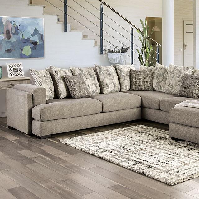 ANGELIA Sectional - U&U Home Budget Furniture (Carteret, NJ)