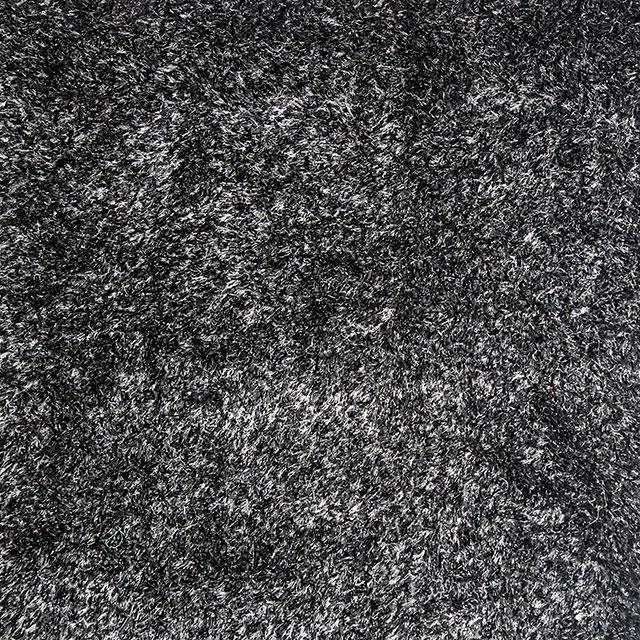 Annmarie Black 5' X 8' Area Rug - U&U Home Budget Furniture (Carteret, NJ)