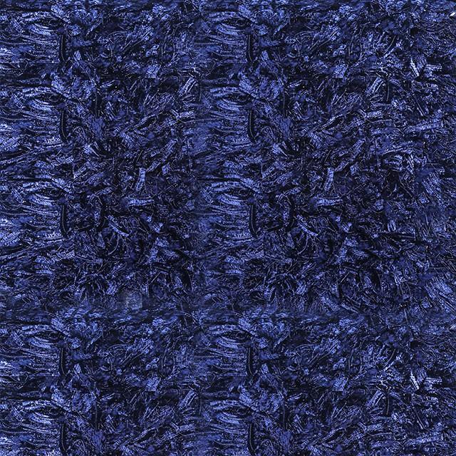 Annmarie Navy 5' X 8' Area Rug - U&U Home Budget Furniture (Carteret, NJ)