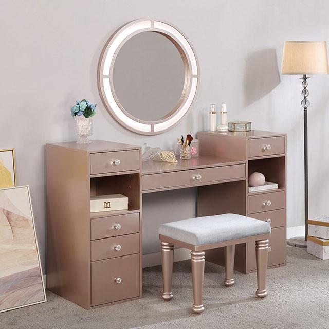 Yasmine Vanity Set - U&U Home Budget Furniture (Carteret, NJ)