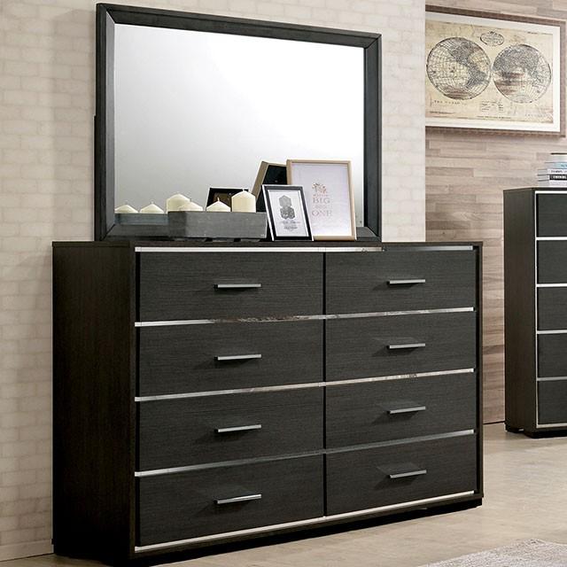 Camryn Warm Gray Dresser - U&U Home Budget Furniture (Carteret, NJ)