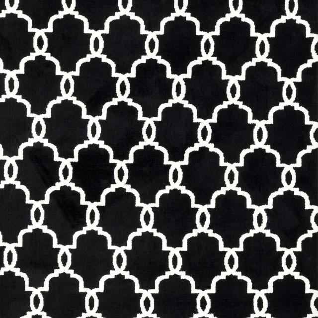 Carla Medium Rug Onyx - U&U Home Budget Furniture (Carteret, NJ)