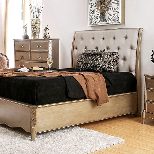 Celine E.King Bed - U&U Home Budget Furniture (Carteret, NJ)