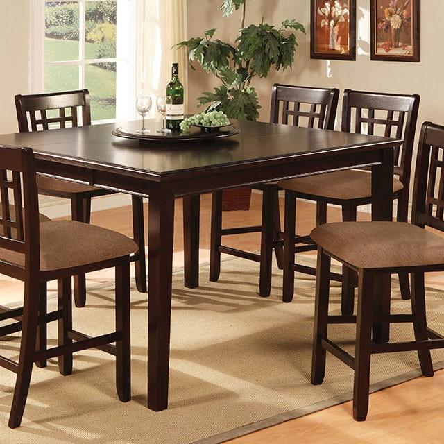 Central Park Square Counter Ht. Table - U&U Home Budget Furniture (Carteret, NJ)