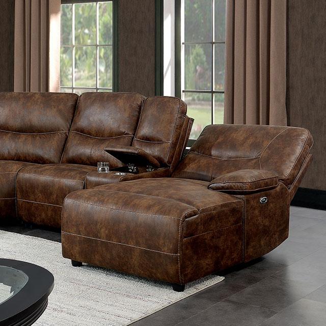 CHANTELLE Power Sectional - U&U Home Budget Furniture (Carteret, NJ)