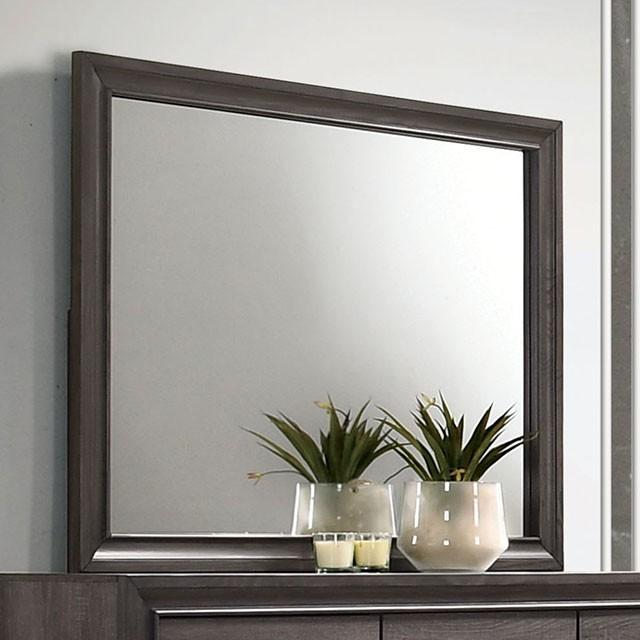 Chrissy Gray Mirror - U&U Home Budget Furniture (Carteret, NJ)