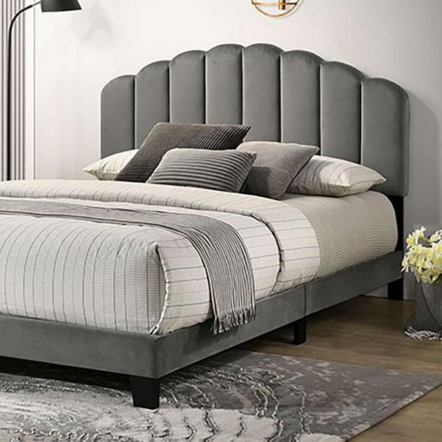 Christi Queen Bed - U&U Home Budget Furniture (Carteret, NJ)