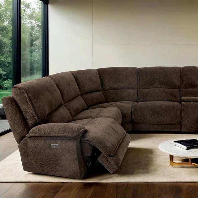 Damasus Power Sectional - U&U Home Budget Furniture (Carteret, NJ)