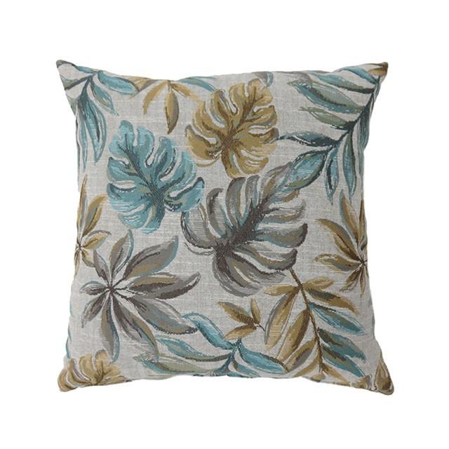 Dora Blue 22" X 22" Pillow (2/CTN) - U&U Home Budget Furniture (Carteret, NJ)