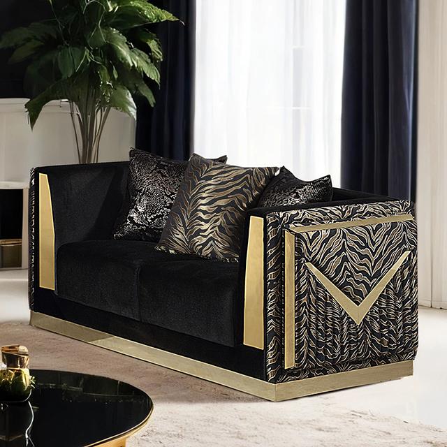 Doriphei Loveseat - U&U Home Budget Furniture (Carteret, NJ)