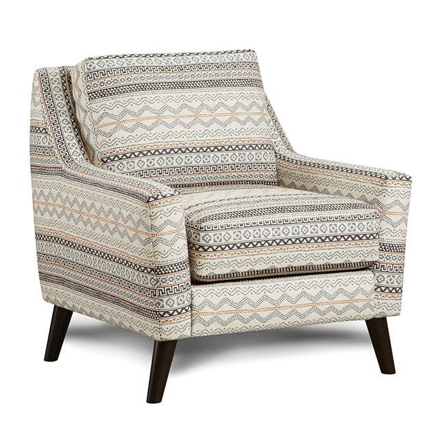 EASTLEIGH Accent Chair, Tribal - U&U Home Budget Furniture (Carteret, NJ)