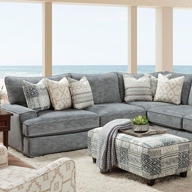 EASTLEIGH Sectional - U&U Home Budget Furniture (Carteret, NJ)
